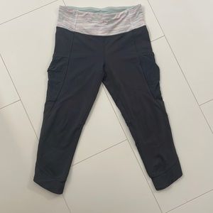 Ivviva by Lululemon girls grey leggings
